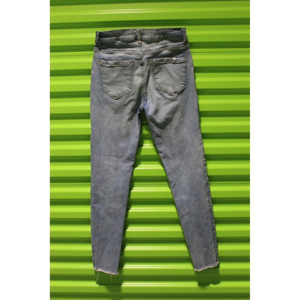 Kensie Jeans Vintage Luxe The Ultimate High Rise Skinny Button Fly Blue 4/27 - Picture 8 of 11